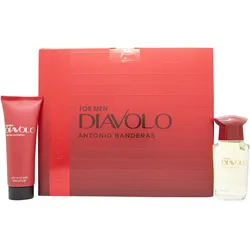 Antonio Banderas, Beauty Geschenkset, Diavolo Eau de Toilette 50ml Aftershave Bal (Parfum Set)