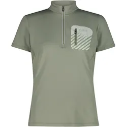 CMP Campagnolo, Damen, Velotrikot, Women's Breast Pocket T-Shirt Free Bike (XXS), Grün, XXS