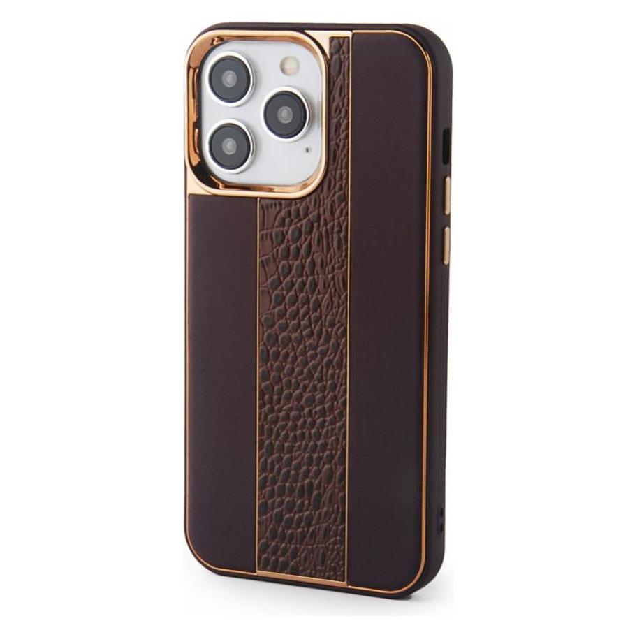 iLike iPhone 15 Pro Leather Case Customized (Apple iPhone 15 Pro) (ILIAPP15PLCCBR)