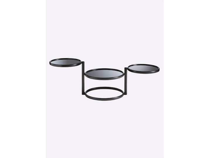 Couchtisch HEINE HOME, schwarz, H:43cm T:50cm, Tische, Couchtisch