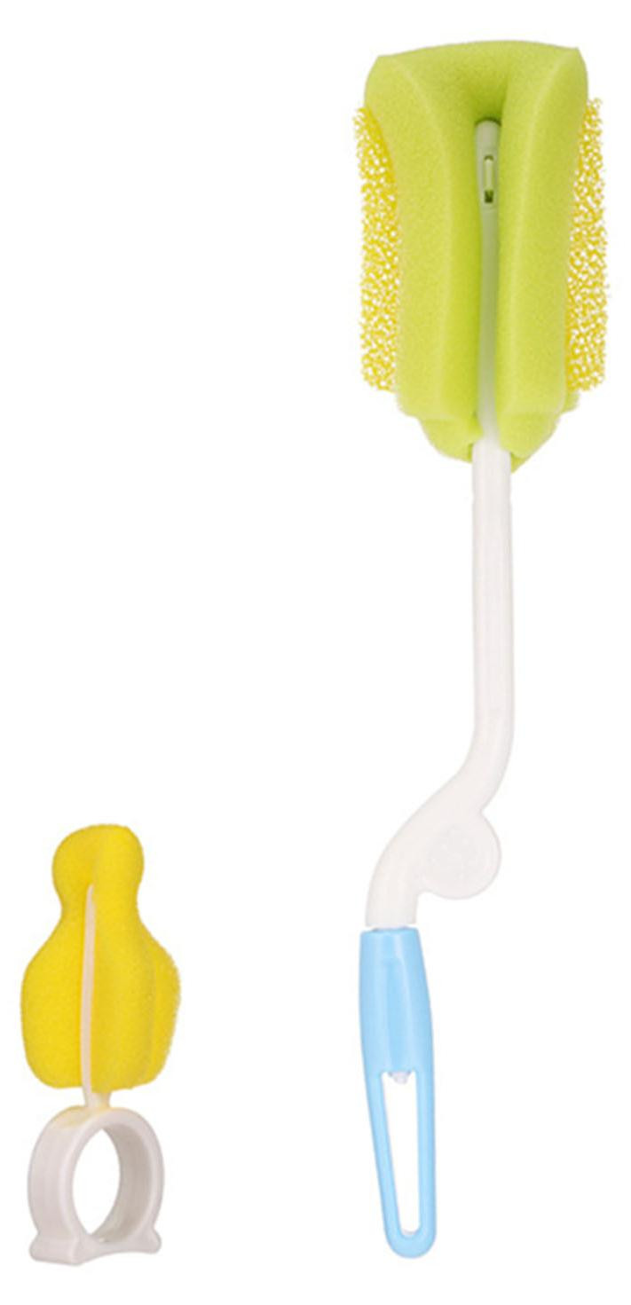 Gistuch Reinigingsborstel voor babyflessen, roterend, blauw
