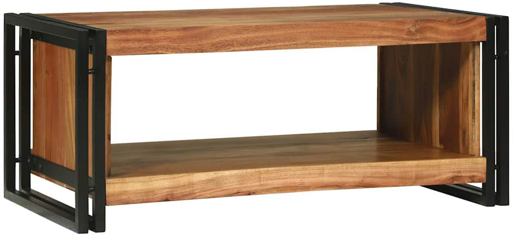 Borough Wharf Coffee Table Modern Living Room Contemporary Minimalist Stylish Indoor Dark Brown 38" H x 90" W x 50" L