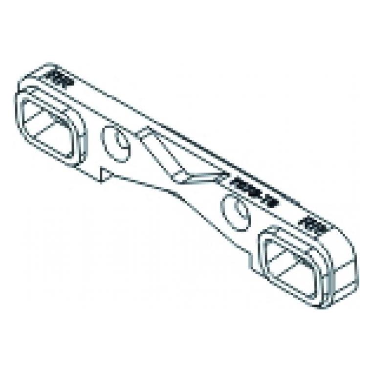 Jamara Querlenkerhalter X3 hinten-unten-hinten7075 (504285)
