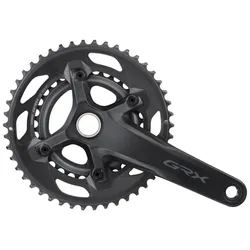 SHIMANO Kurbelgarnitur GRX FC-RX600-10 10-fach 175 mm 46-30 Zähne Schwarz