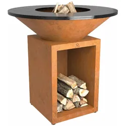 OFYR Feuerplatte 100 | Classic+ Storage | Corten