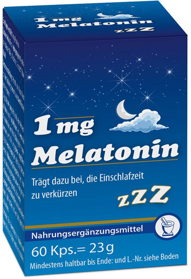 Pharma Peter Melatonin 1mg Kapseln 60stk
