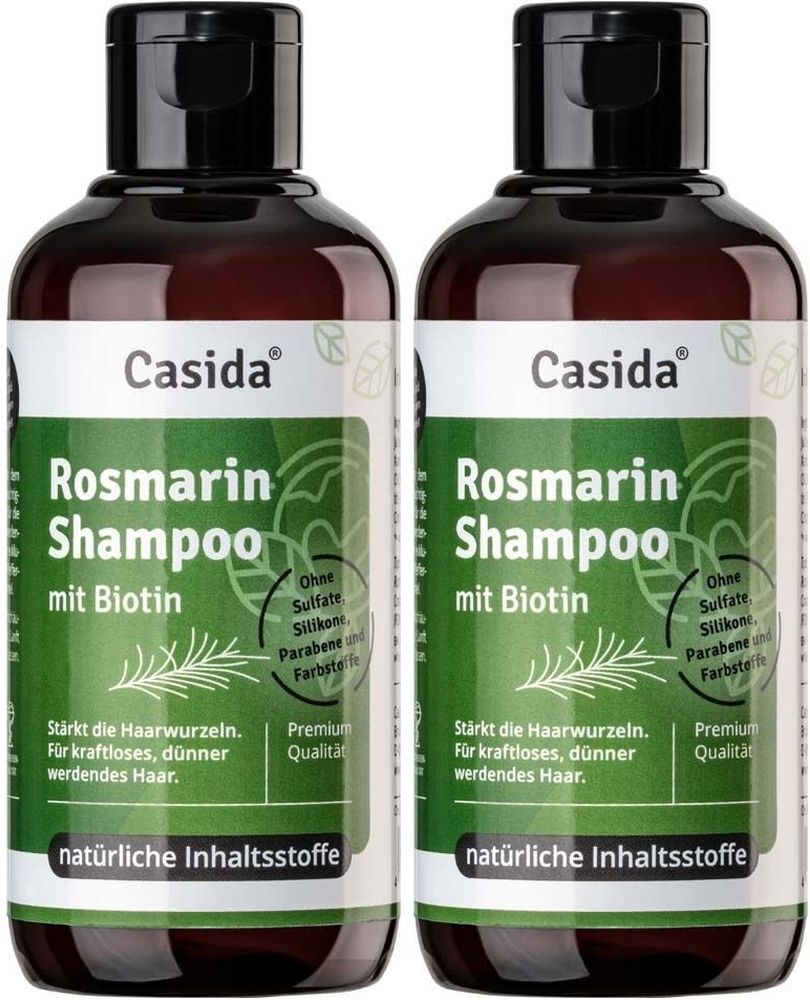 Casida Rosmarin Shampoo mit Biotin 2x 2x200 ml