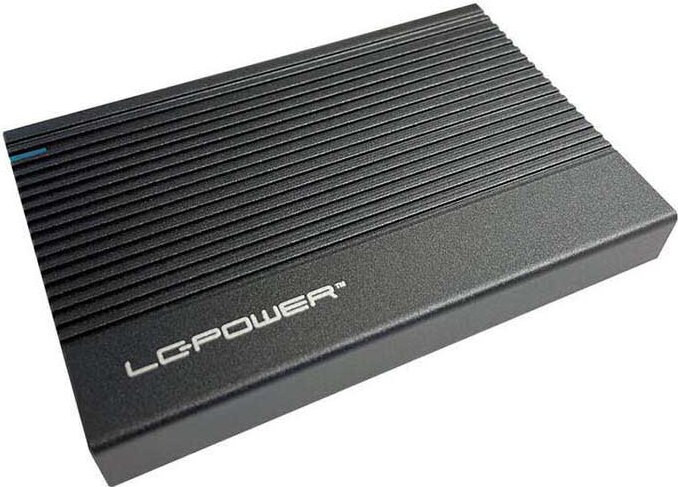 LC-Power LC-25U3-C SATAIII naar USB 3.0 adapter in aluminium, 6,3 cm (2,5 inch)