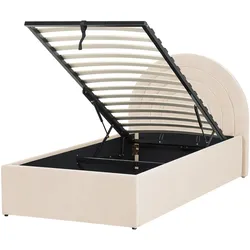 POLSTERBETT 90/200cm Beige Anet