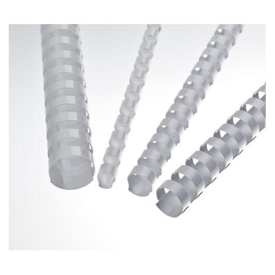 Fellowes Plastic combs 8 mm, white (LAMRE21DR08BL)
