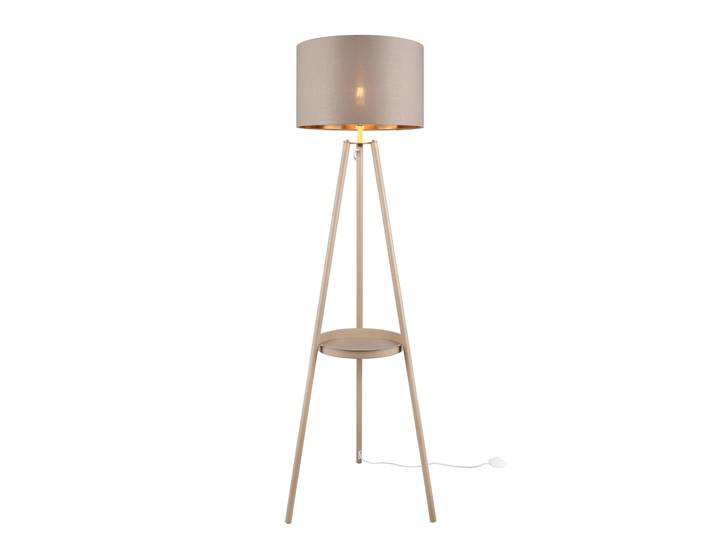 Lampadaire Colette Ø 57cm Beige Lin E27