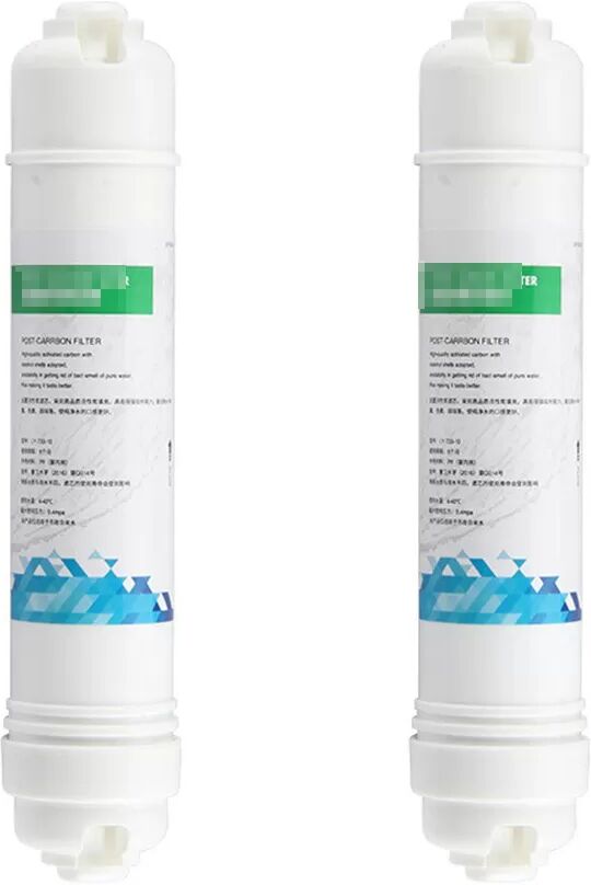 INF 2er-Pack Post T33 Wasserfilterkartusche – Aktivkohle & PP-Baumwolle
