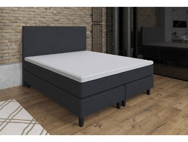 Tesla Dreams Boxspringbett Etna, Lux Komfort, Taschenfederkern-Matratze H2/H3
