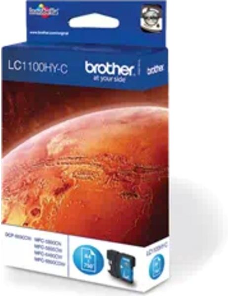 Brother LC-1100HYC - Cyan - Druckerpatrone - Hohe Kapazität