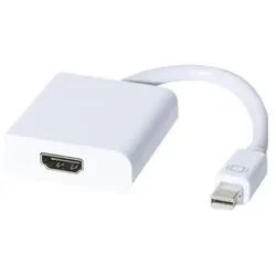 Exertis Connect Mini DisplayPort 1.1 to HDMI active converter (HDMI), Video Adapter, Weiss