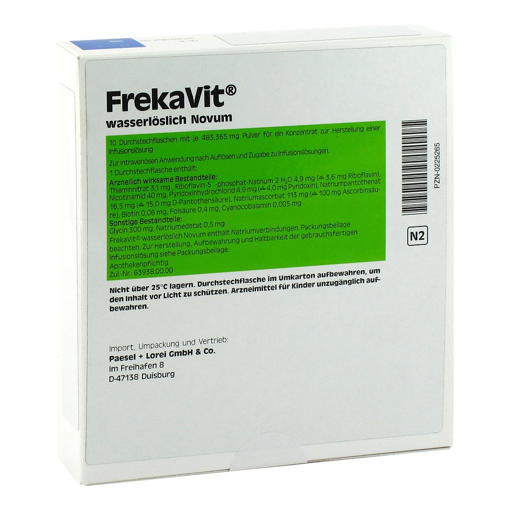 Paesel + Lorei GmbH & Co. KG Frekavit wasserlöslich Novum Plv.f.e.k.z.h.inf.-l. 00225265