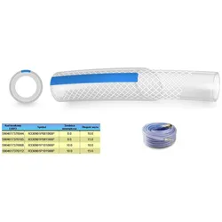 Poli, Zubehör Druckluftwerkzeug, COMBINED AIR HOSE SET 8mm * 15m