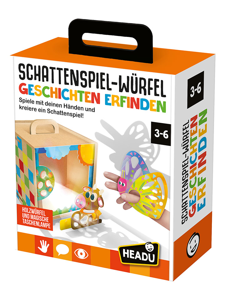 Headu Schattenspiel-Würfel - ab 3 Jahren - onesize