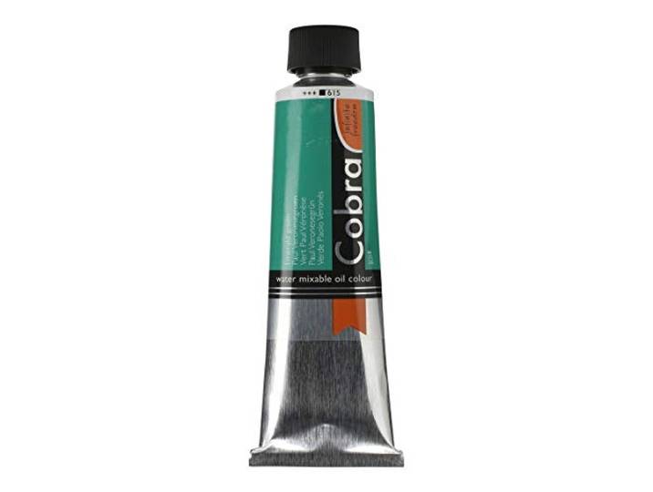Cobra Artist watermengbare olieverf - Smaragdgroen 615-40 ml Tube - Hoge pigmentatie - Zonder oplosmiddelen - Uitstekende lichtechtheid