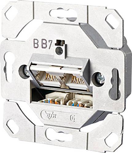 Netzwerkdose Unterputz Einsatz CAT 6 2 Port Metz Connect