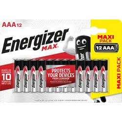 EN MAX AAA12 - MAX, Alkaline-Batterie, AAA (Micro), 12er- Pack