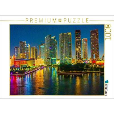 CALVENDO Puzzle Miami, Florida | 1000 Teile Lege-Größe 64x48cm Foto-Puzzle für glückliche Stunden