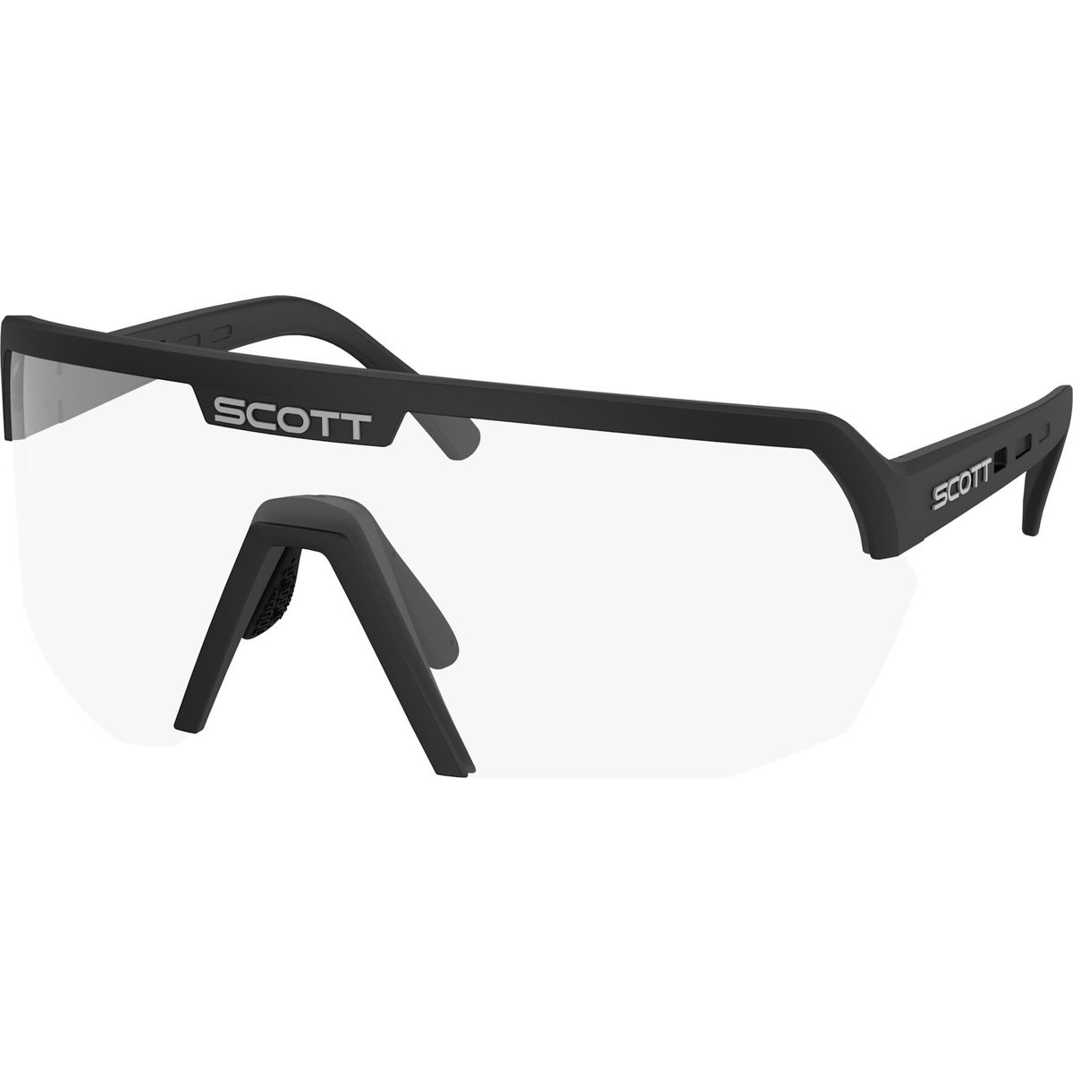 Scott Sunglasses Sport Shield black / amp red chrome s3 (0001) 2811880001367