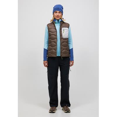 Peak Performance "W Helium Utility Down Vest" mit dezenten Farbdetails