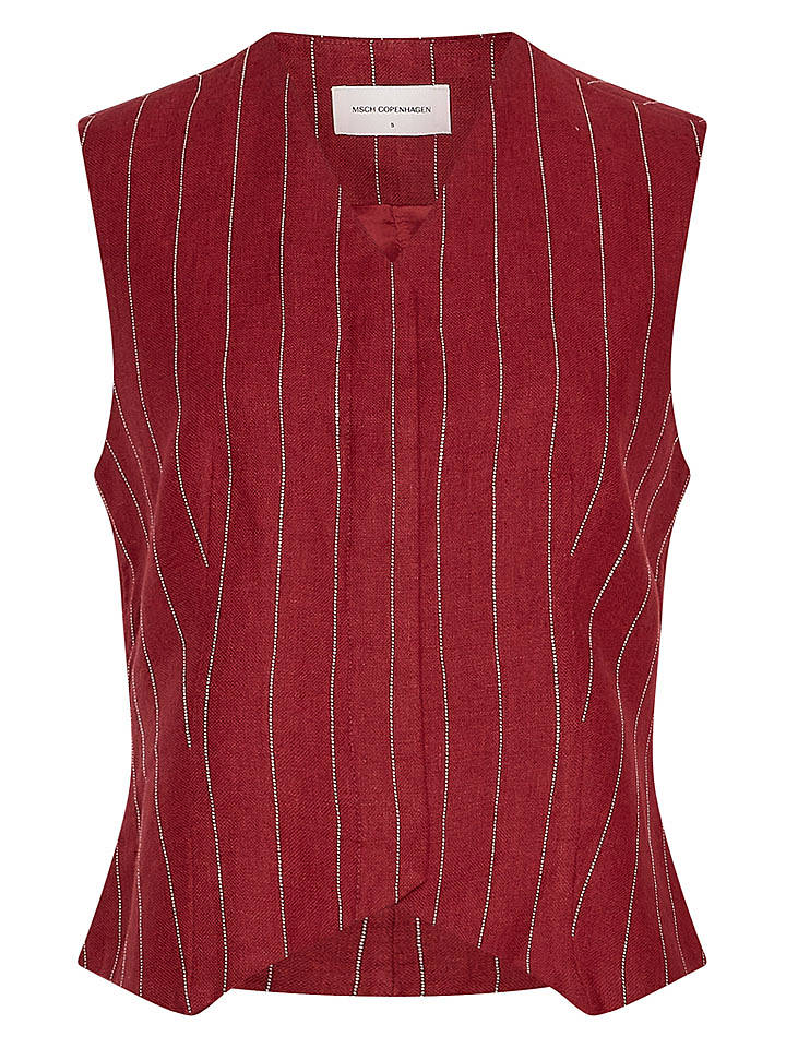 MOSS COPENHAGEN Weste in Bordeaux - S