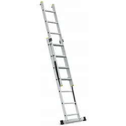 Awtools, Leiter + Gerüst, DRABINA ALUMINIOWA 2x7 STOPNI 150KG