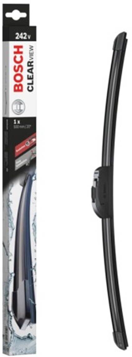 Escova limpa para-brisas Bosch clearview 242v