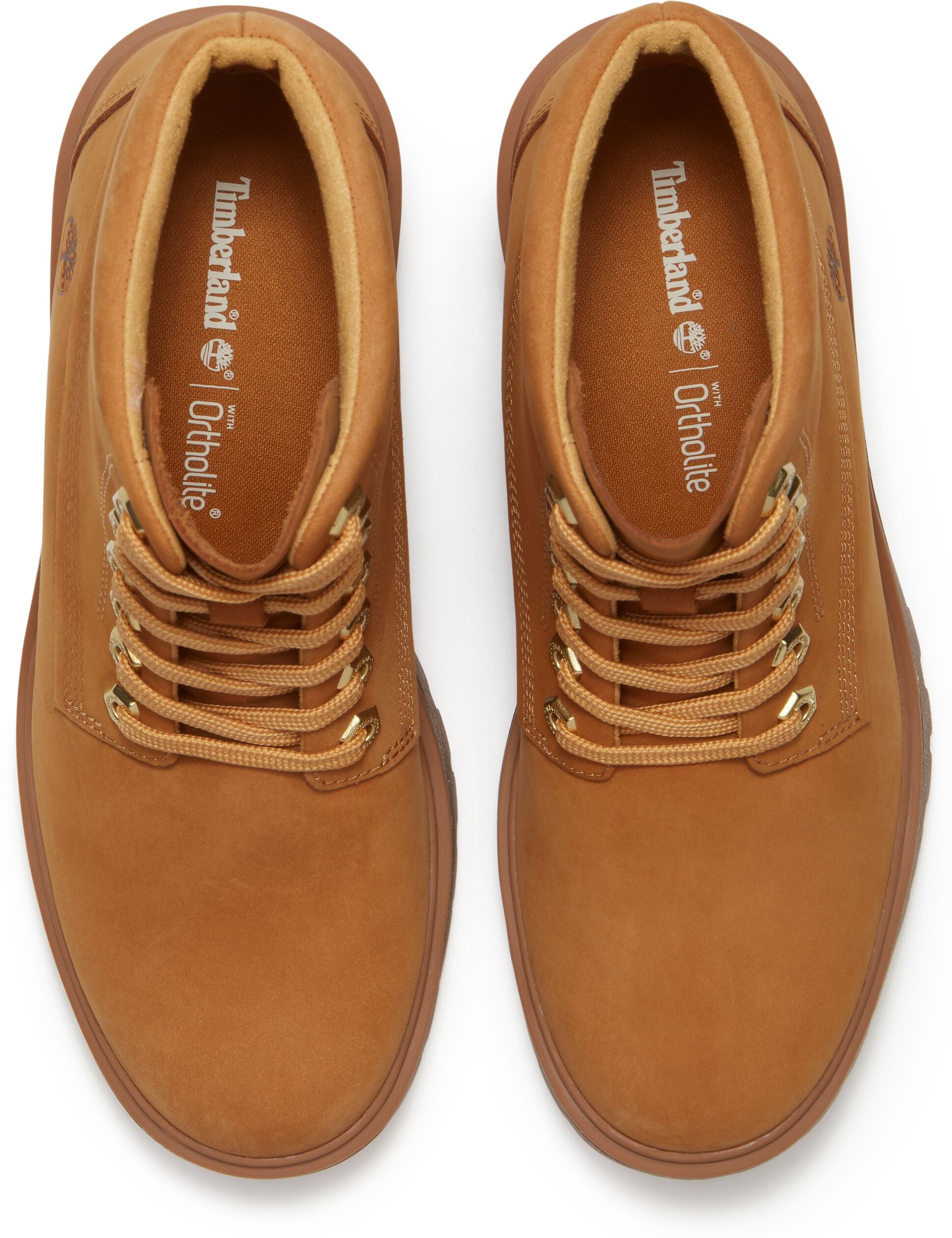 Schnürboots TIMBERLAND "STONE HEIGHTS - MID LACE BOOT", Damen, Gr. 36, braun (wheat nubuck), Leder, Schuhe Schnürboots wheat nubuck 36