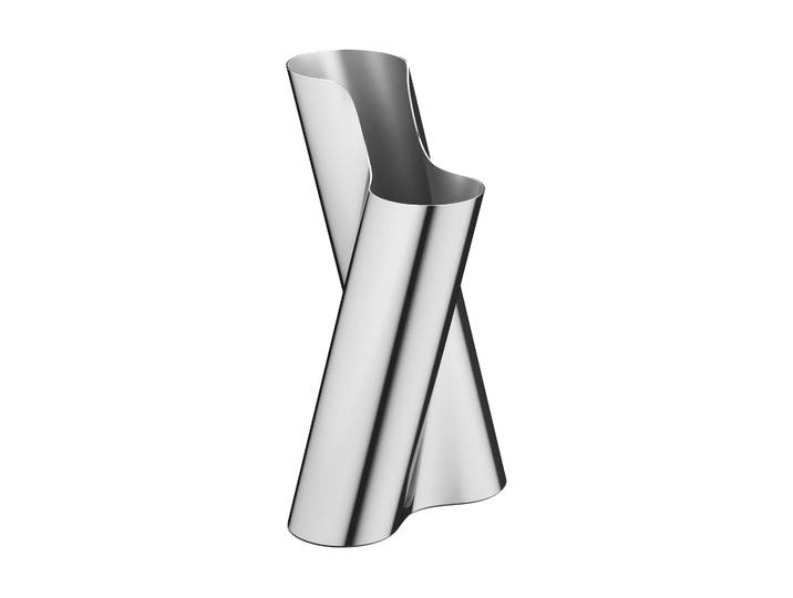 Georg Jensen Vase Lituus grand 34,2 cm Acier inoxydable