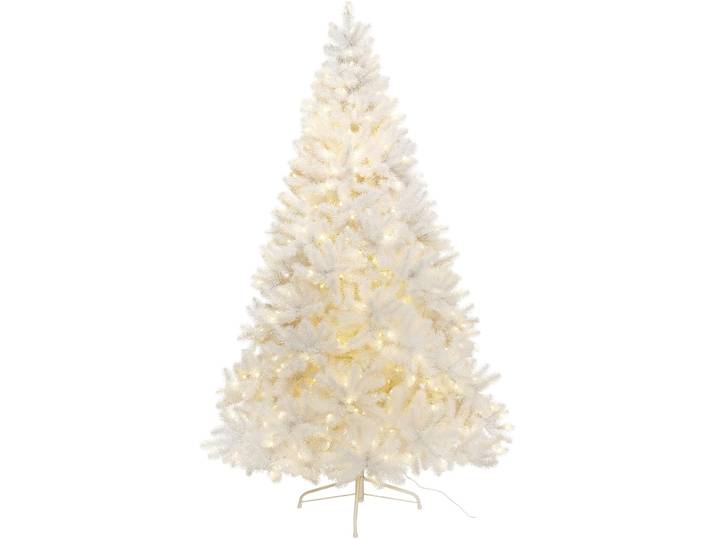 Künstlicher Weihnachtsbaum CREATIV LIGHT Weihnachtsdeko, künstlicher Christbaum, Tannenbaum , weiß, H:180cm, Kunststoff, Weihnachtsbäume, Künstlicher Weihnachtsbaum
