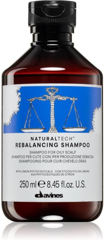 Davines Naturaltech Rebalancing Shampoo tiefreinigendes Shampoo für fettige Haare und Kopfhaut 250 ml