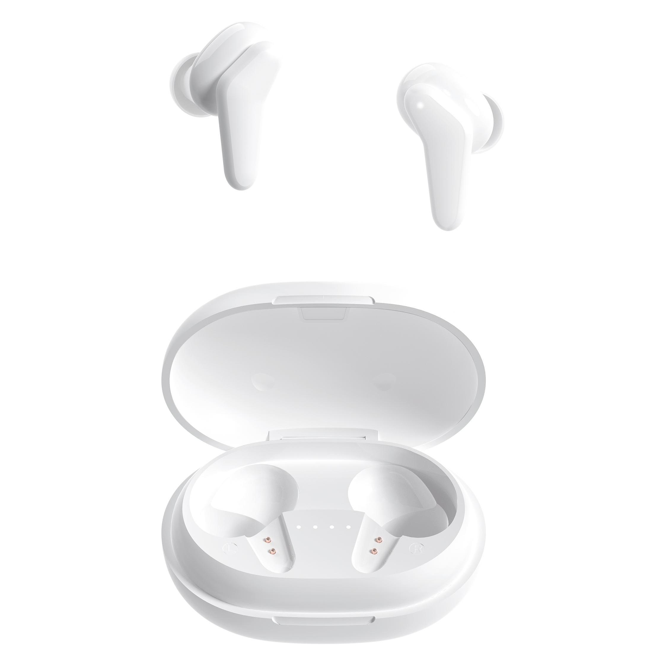 Vivanco Fresh Pair Headset In-ear Calls/Music Bluetooth White (4 h, Kabellos) (60604)