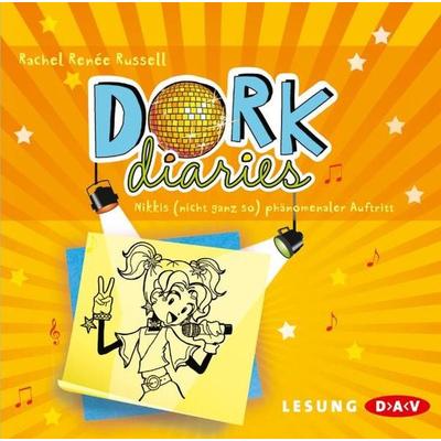 DORK Diaries – Nikkis (nicht ganz so) phänomenaler Auftritt - Rachel Renée Russell, CD, 9783862311644