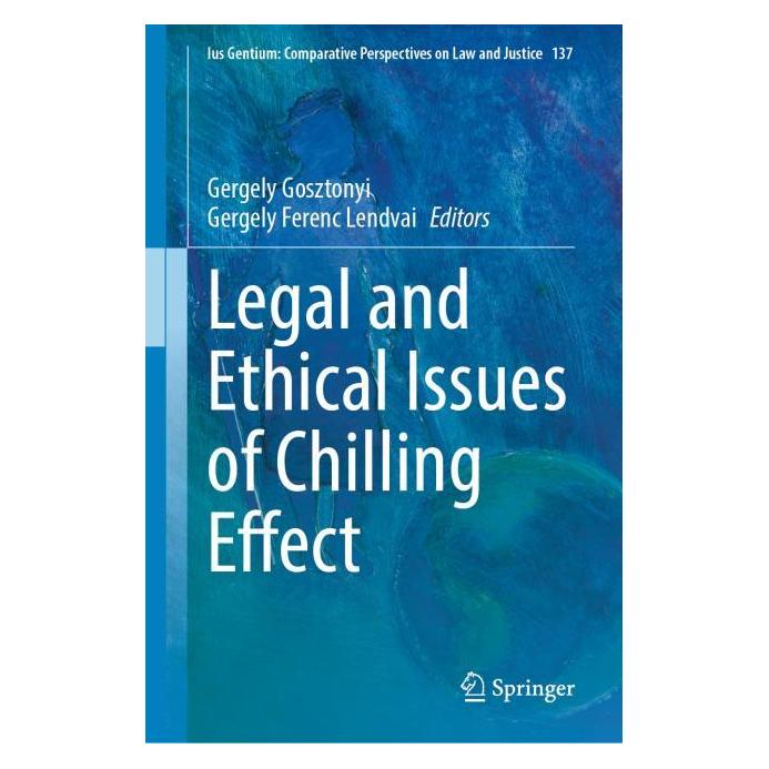 Springer Legal and Ethical Issues of Chilling Effect (Englisch, Hardcover) (66784038)