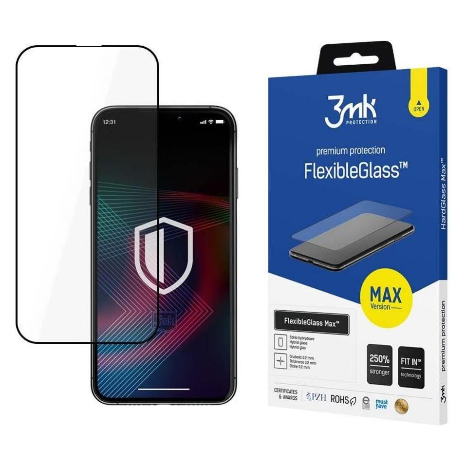 3MK Apple iPhone 14 Plus - FlexibleGlass Max? (Apple iPhone 14 Plus) (3mk FlexibleGlass Max Black(252)-0)