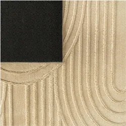 TT Home, Teppich, Wohnzimmer Teppich Esszimmer Kurzflor Geometrische Optik Skandi Boho Unifarben (160 x 120 cm)