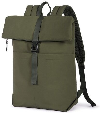 Zaino portacomputer 15" arrotolabile in poliestere 75d Personalizzate o neutre