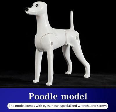 Inspire Select Professional Poodle Grooming Practice Mannequin Full Body Pet Styling Training Model With Skeleton Frame poodle Model