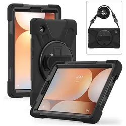 eSTUFF Galaxy TAB A11 CHICAGO Full (Samsung Galaxy Tab A11), Tablet Hülle, Schwarz