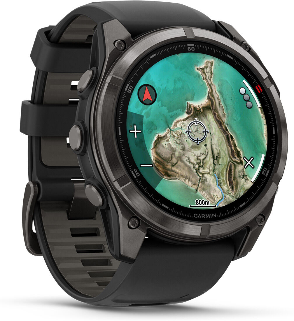 Garmin Fenix 8 Pro 51mm MicroLED LTE Sapphire Carbon Gray Titanium-Black 010-03380-01