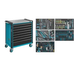 HAZET Werkstattwagen Assistent Schubladen 440-teilig - 179NXL-8/440
