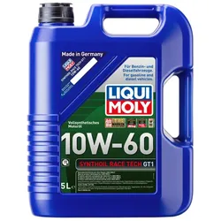 Motoröl LIQUI MOLY 1391 Synthoil Race Tech GT1 Motoröl 10W-60 Motorenöl Öl 5L