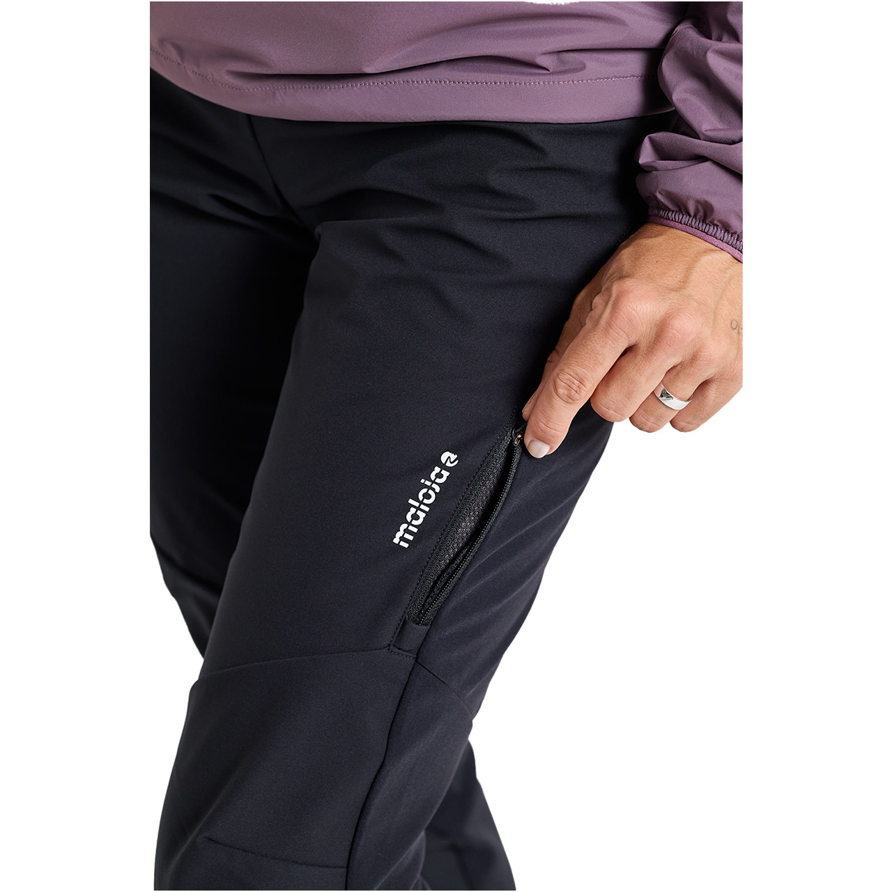 Maloja Damen Langlaufhose CHRISTINA deep black - S