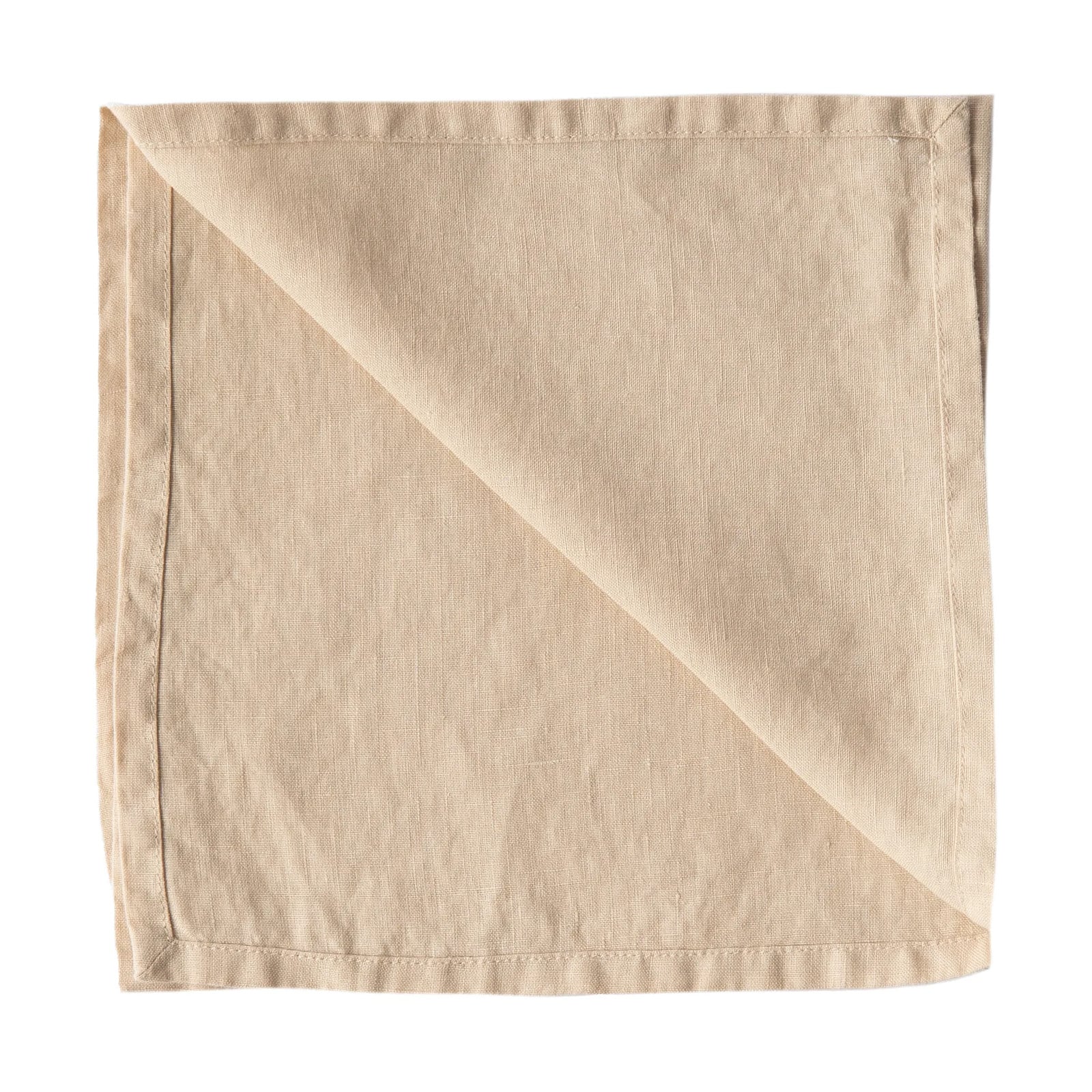 Tell Me More Washed linen servet Zand