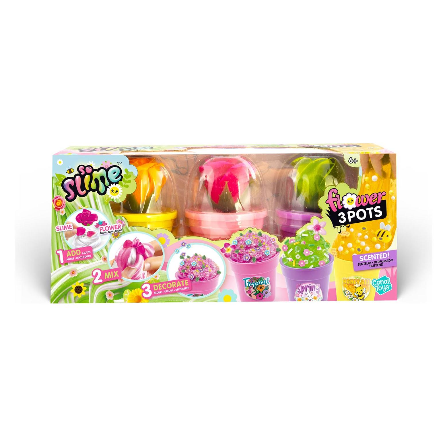 Canal Toys CL Slime Flower 3 pack (26418)