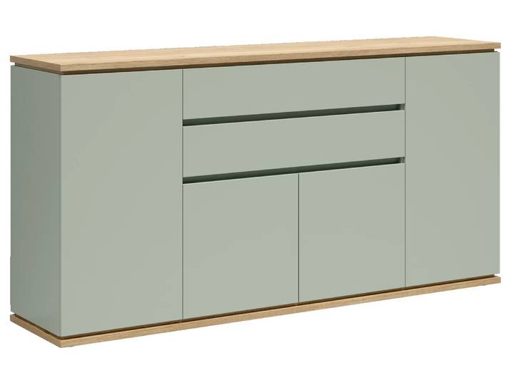 XORA Sideboard YAMAEL, salbei, Holznachbildung